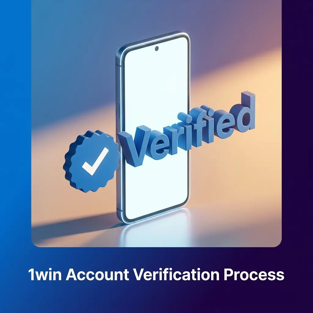 1win account KYC verification process showing steps to submit Aadhaar, PAN card, selfie, and address proof in India